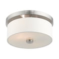 thumbnail image 5 of Livex Lighting Meridian Ceiling Mount in Brushed Nickel, 5 of 10