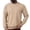 Khaki, variant on Mens Regular-Fit Long-Sleeve T-Shirt Khaki L