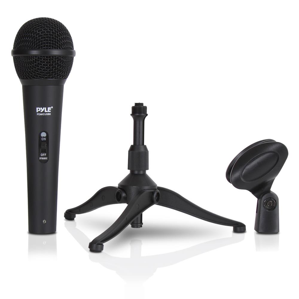 PYLE PDMICUSB6 Dynamic USB Microphone, Studio & Recording Mic