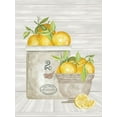 thumbnail image 2 of Jacobs, Cindy 15x18 White Modern Wood Framed Museum Art Print Titled - Lemon Crock and Bowl, 2 of 4