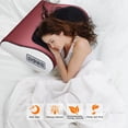thumbnail image 4 of Back Massager,Shiatsu Neck Massager For Pain Relief,Electric Shoulder Foot Massage P-illow With Heat, Deep Tissue Kneading For Waist,Legs,Body Muscle HU6004, 4 of 9