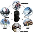 thumbnail image 6 of BYXAS 3 Pack Ski Mask for Women Men, Sherpa Hood Ski Mask, Winter Balaclava Windproof Hooded Scarf Cold Weather Hat Neck Warmer (Black+Red+Gray), 6 of 7