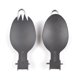 thumbnail image 5 of Utensilios de Campamento Plegables de aluminio de aluminio y spork plegable para acamp para acampar, 5 of 6