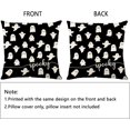 thumbnail image 4 of Halloween Pillow Covers 20x20 Set of 2,Halloween Ghost Spooky Decorative Throw Pillow Covers Outdoor Cushion Cases for Farmhouse Home Sofa Couch Decorative, 4 of 6