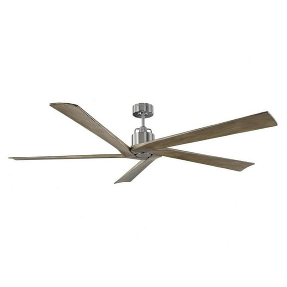 70 inch 5 Blade Ceiling Fan-Brushed Steel Finish Bailey Street Home 96-Bel-4490043
