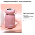 thumbnail image 3 of Advancent Botella de viaje aislada Pantalla de temperatura LED de acero inoxidable Taza de vacío ligera inteligente Taza de agua universal a prueba de Cocina y Comedor Advancent HA065561-00, 3 of 6