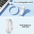 thumbnail image 5 of Kids Fitness Watch with Step Counter, Stopwatch, Calorie & Distance Tracking, Alarm Clock, Soft Silicone Strap, Waterproof watch for kids, 5 of 7