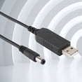 thumbnail image 3 of Cable Boost USB a interfaz de 55 mm x 21 mm Línea de 5 V a 12 V, 3 of 8
