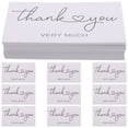 thumbnail image 1 of 150Pcs Multi-function Thank You Cards Elegant Coated Paper Thank Cards for Delivery, 1 of 8