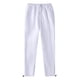 thumbnail image 1 of Pantalones deportivos de longitud completa para hombre, de ocio, con bolsillo, color liso, cintura elástica, cordón ajustable, pierna recta, dobladillo retráctil, pantalones largos para hombre., 1 of 6