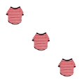 thumbnail image 1 of Chaleco Suavidad Rayas Methold para Cachorros Ropa Multicolor Sudadera Rojo XXL CBP393505, 1 of 6