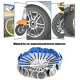 thumbnail image 4 of Noref Gomme de Patch Plug 24 pcs Voiture Moto Universelle Tubeless Pneu Ponction Réparation Champignon Bouchon Patch Gomme, Patch Plug, 4 of 8