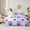 Purple, variant on Homewish Girly Pink Cherry Twin Bedding Sets 7-Piece for Girl, Cartoon Fruit Cherry Bedding Comforter Set, Ribbon Bowknot Reversible Sheet Sets, Microfiber Bedroom Decor