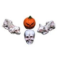thumbnail image 2 of TERGAYEE Halloween Skeleton Skeleton Dog Skeleton Head Pumpkin Resin Decoration Garden Micro Horror Decoration Halloween Decorations, 2 of 9