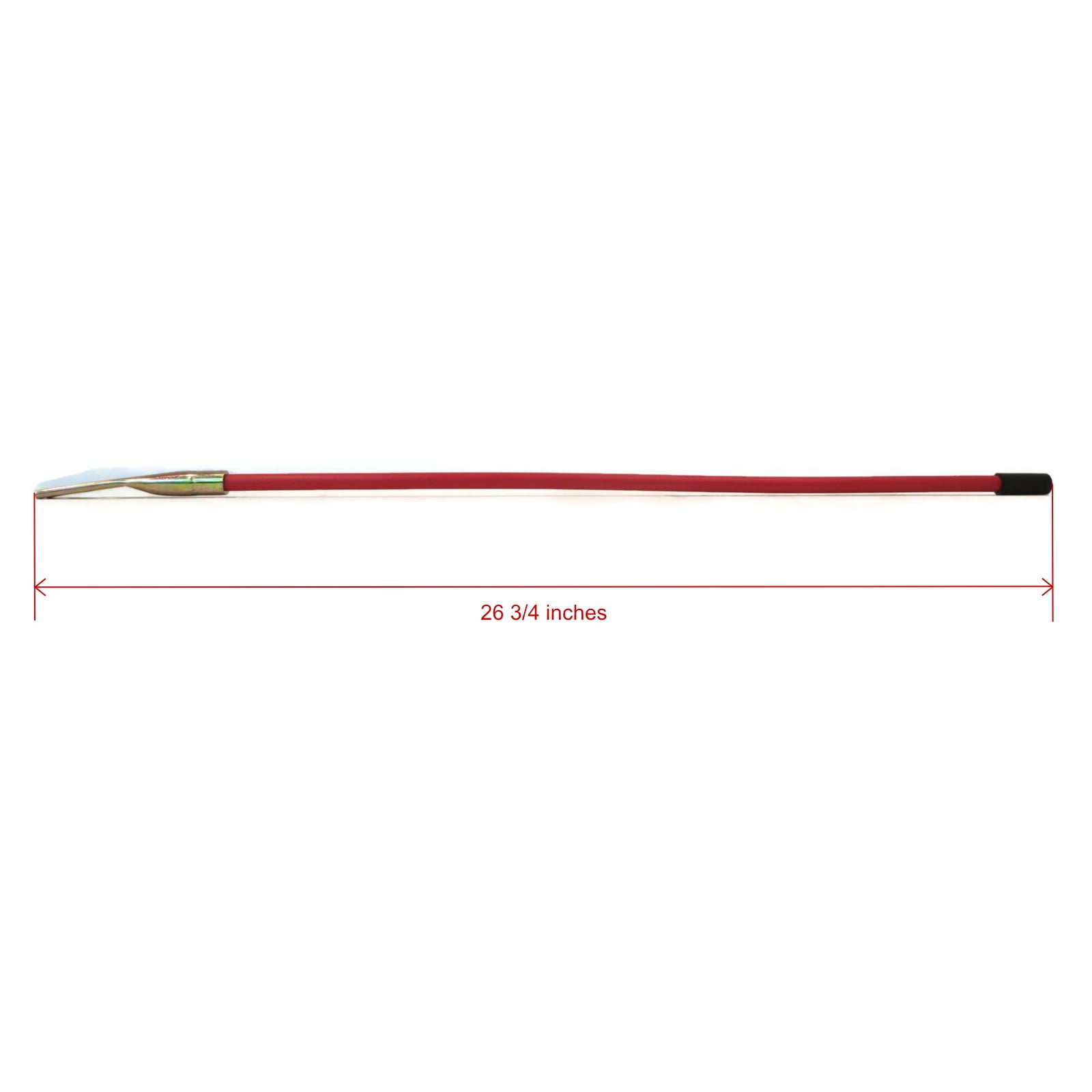 Professional Parts Warehouse Aftermarket 62265 Western Red Blade Guide Sticks Pair With Mounting Hardware 