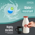 thumbnail image 4 of Papel adhesivo Joyeza Premium de vinilo transparente, 25 hojas, resistente al agua, 4 of 8