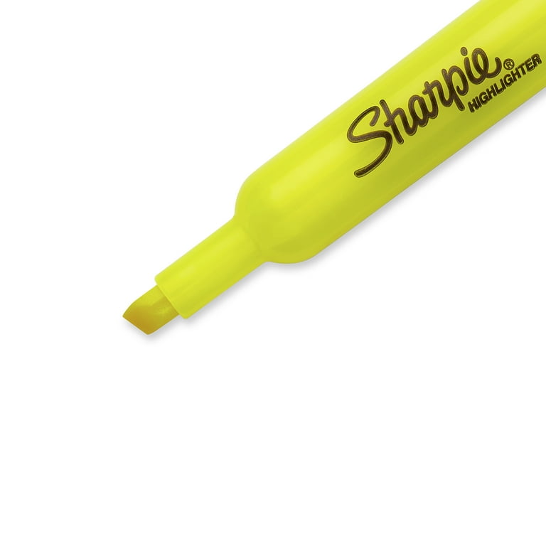 海外個人輸入 Sharpie Tank Style Highlighters, Chisel Tip, Fluorescent マーカー・蛍光ペン