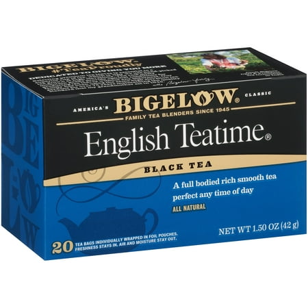 (3 Boxes) Bigelow English Teatime Blend Tea Bags,