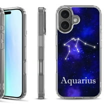 For iPhone 17 Shockproof Protective Phone Case, by OneToughShield - Aquarius