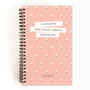 Personalized Back To School 5 x 8 Notebook - Flamingo