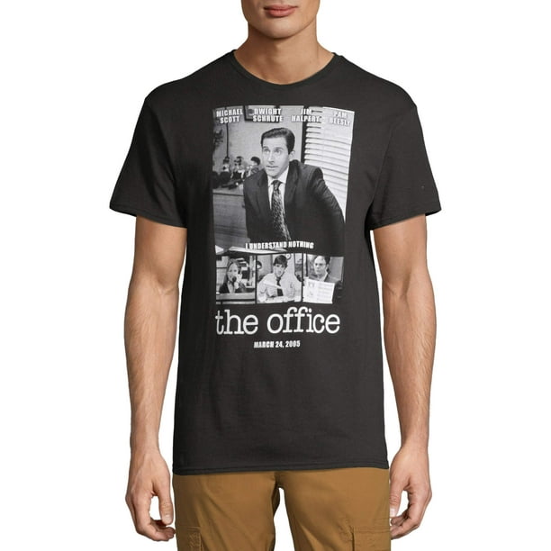 Dunder Mifflin The Office Poster Men S And Big Men S Graphic T Shirt Walmart Com