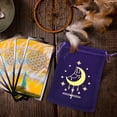 thumbnail image 3 of Modern Flannel Drawstring Pouch for Tarot Card Storage and Small Item Organization Universal Home Textile Accessory Bag, 3 of 3