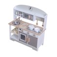 thumbnail image 2 of Trendix Kids Play Kitchen Set with Rich Accessories, Wooden Dollhouse Toys for Child Training Motor Skills And Enhancing Creativity, 2 of 10