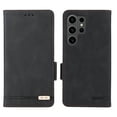 thumbnail image 2 of For Samsung Galaxy S25 Ultra Case,Premium PU Leather Wallet Case Flip Magnetic Clasp Cover with [RFID Blocking][Card Holder][Stand Function] Shockproof Protective For Samsung Galaxy S25 Ultra,Black, 2 of 9