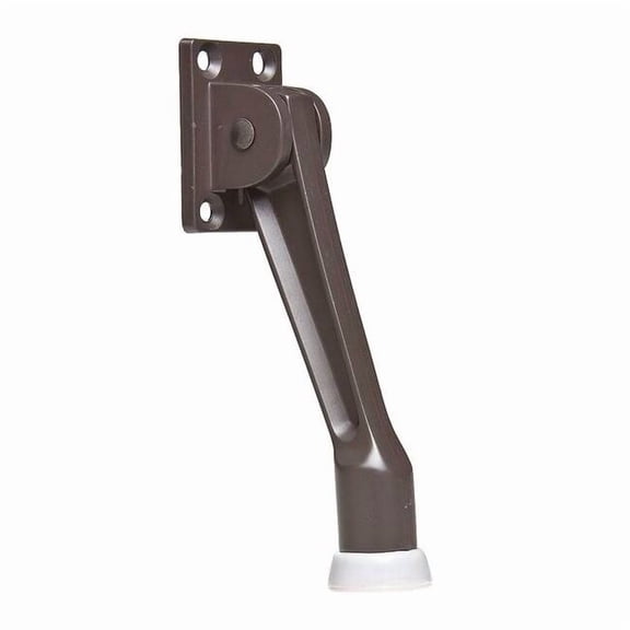 Kaba Ilco Lever Door Holder, Cast Zinc, Brown, 5"H x 1-27/64"W IL-KDDH-5-DU