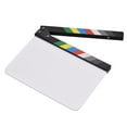 thumbnail image 1 of 30 * 24cm/ 12 * 9 Po Panneau de Film Acrylique Clapboard Réalisateurs de Films Clapboard Coupe Ardoise, 1 of 8