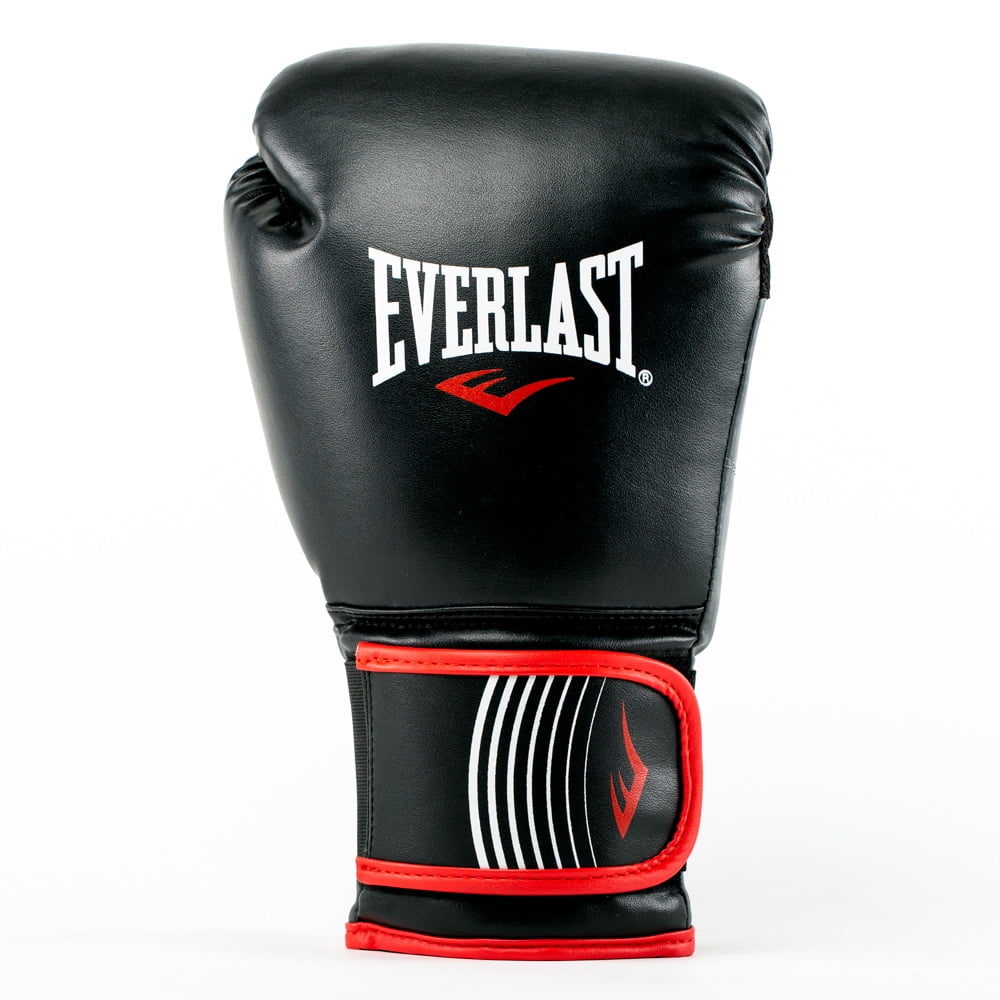 Everlast 16oz EX Training Boxing Gloves in Black On Black 