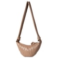 thumbnail image 3 of Bolso Bandolera Piel Sintética Con Cuerno Vaca para Mujer Media Viajes Al Aire Libre (marrón), 3 of 6