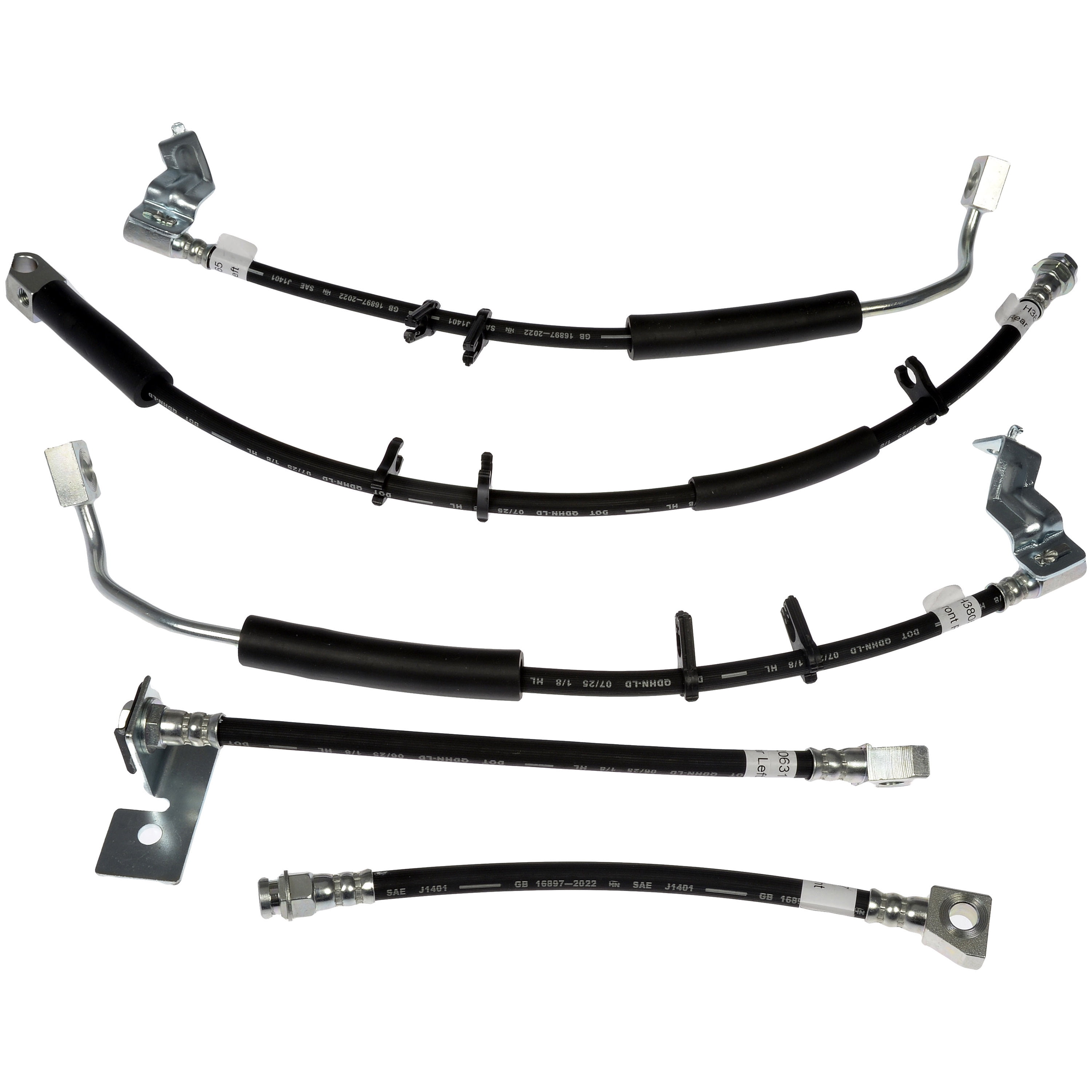Dorman 622-216 Brake Hydraulic Hose Set for Specific Ford Models
