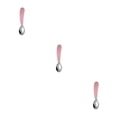 thumbnail image 3 of Juego de vajilla para niños Cateissary de Acero inoxidable Cuchara tenedor Cuenco en forma de automóvil antideslizante sin óxido Rosa, 3 of 6
