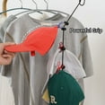 thumbnail image 4 of Tignapoo Portable Clothesline with Anti-Slip Buckles - 1.8m Black Rope with Cap Clips for Travel & Camping, 4 of 6