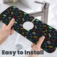thumbnail image 6 of Kdxio Gamepads Pattern Non-Slip Diatom Mud Faucet Drain Pad,Self Absorbent Mat for Kitchen Sink for Variety Kitchen & Bathroom Countertops, 6 of 7