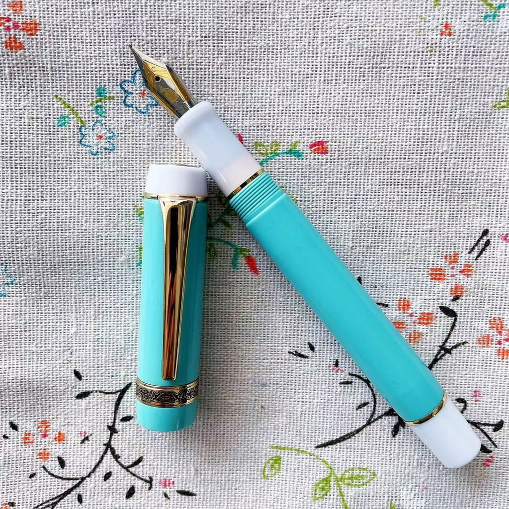 Acrylic Fountain Pen Writing Instrument for Students and Office Professionals