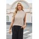 thumbnail image 4 of Chaleco tipo suéter Arach&Cloz primavera 2025 para mujer, casual de negocios, 4 of 6