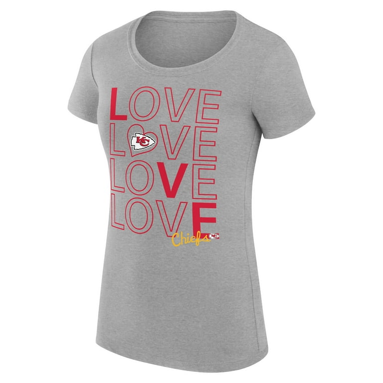 Women's G-III 4Her by Carl Banks Heather Gray Kansas City Chiefs
