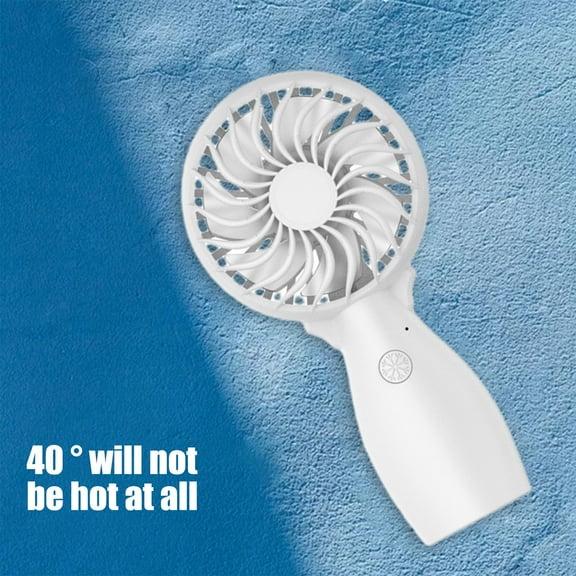 XGFHYJEH Hand Held Fan, Mini Fan Handheld, Hand Held Fan Rechargeable, Portable Folding Hand Held Cooling Fan