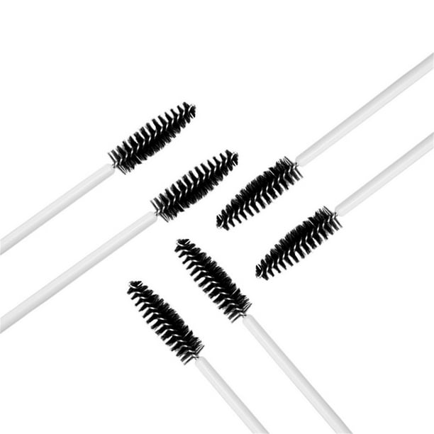Cepillo de cejas Portátiles desechables portátiles Pinceles de pestañas Mascara Herramientas de cepillado Spoolies Belleza Herramienta de maquillaje cosmético para mujeres tipo2 100 piezas sidaley CE001563-02