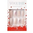 thumbnail image 2 of Kiss VOGUISH Fantasy White Ombre Long Length Nails Long Square FV18X Holographic Glitters w/ Heart Design Limited Edition 1 Pack, 2 of 4