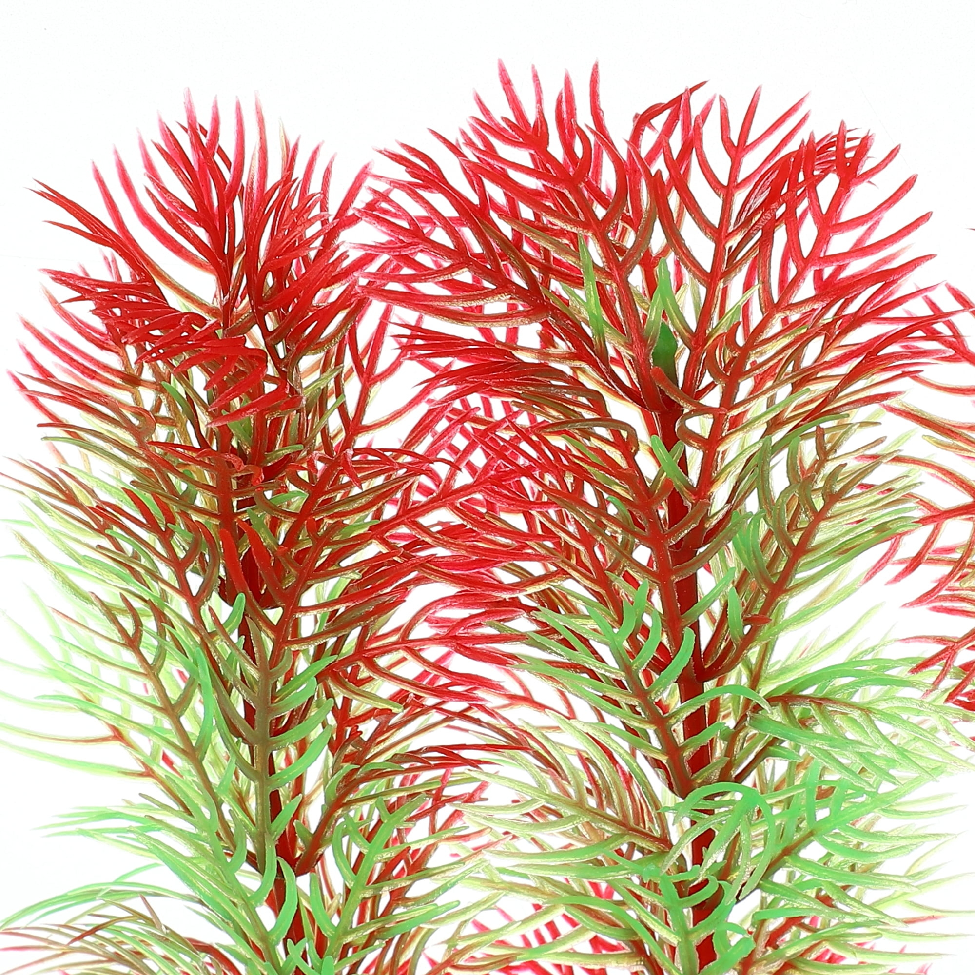 Unique Bargains 1 Pc Artificial Aquatic Plant for Fish Tank Landscape Plant Decoration Red