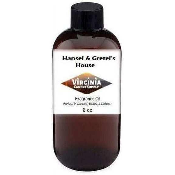 Hansel & Gretel's House8oz Bottle for Candle Making, Soap Making, Tart Making, Room Sprays, Lotions, Car Fresheners, Slime, Bath Bombs, Warmers