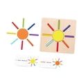 thumbnail image 1 of Rompecabezas de Clasificación de Colores Juguete Sensorial Jardín de Infantes Juguete de Educación Temprana Motor Fino Juguete de Coordinación Ocular, 1 of 9