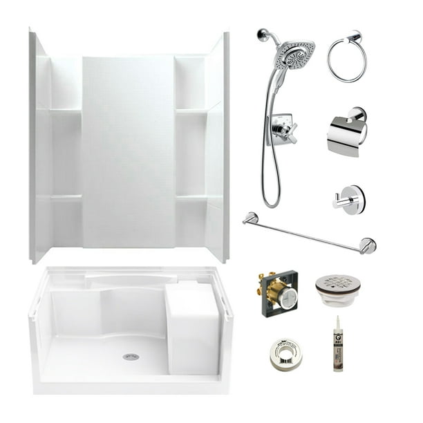Sterling KSFA72280100S Seated Shower Kit with Showerhead and