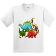 thumbnail image 3 of Inktastic Cute Dinosaurs Youth T-Shirt, 3 of 5