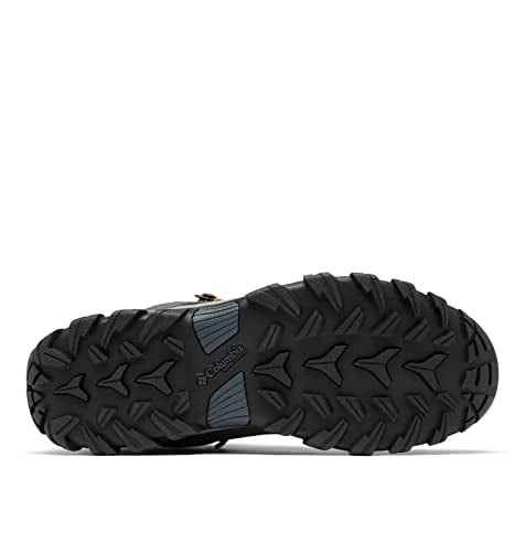 Columbia Men's Newton Ridge Plus II Waterproof Hiking Boot Shoe, Graphite/Black, 16