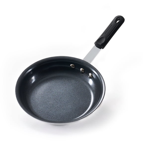 JIOABL 10 Inch Non Stick Frying Pan, Ceramic Coating Skillet for 2 People, Aluminum Core, Oven & Dishwasher Safe, Black