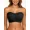 01-Black, variant on Strapless Bras for Women Wirefree Non-Slip Tube Top Invisible Bralette Seamless Sticky Bra Push Up